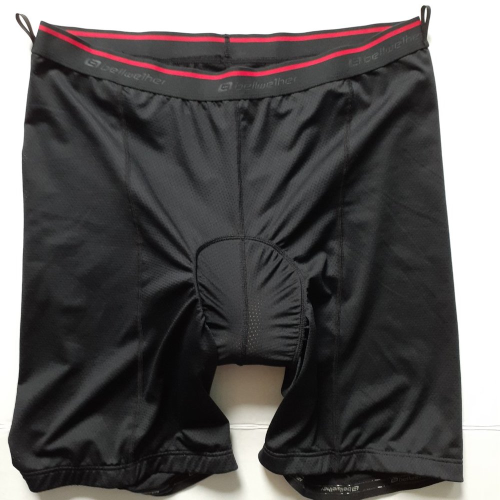 Bellwether Premium Mesh Men's Cycling Undershort/Pad in Black Size 3XL